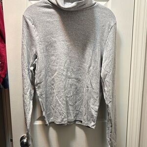 Aritzia Gray Long Sleeve Top